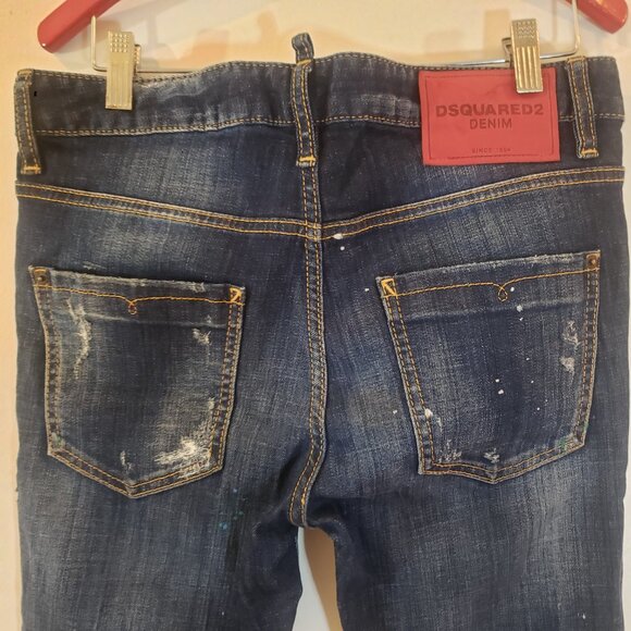 Dsquared2 Cool Girl Crop Skinny Jeans (EUR 38) - Picture 5 of 16